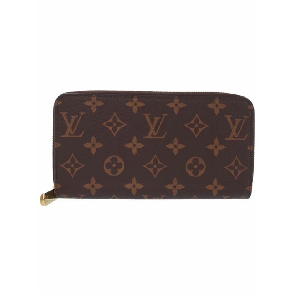 Louis Vuitton Monogram Zippy Wallet Round Zipper Long